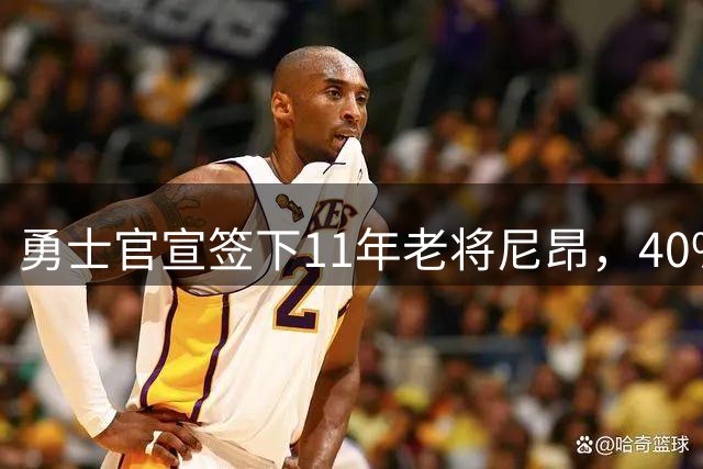 勇士官宣签下11年老将尼昂，40%三分命中率辅佐库里